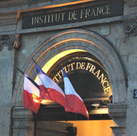 Entr�e de l'institut de France
